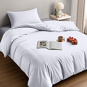 Utopia Bedding Funda Nordica Cama 90 - Microfibra Juego de Funda de Edredon