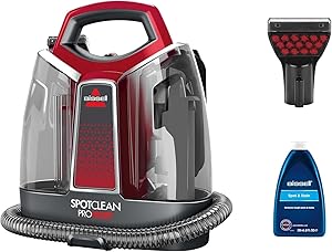 BISSELL SpotClean ProHeat, Aspiradora de Agua Tapiceria, Lava Aspiradora con