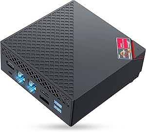NiPoGi AM06PRO Mini PC Ryzen 7 7730U W-11 Pro,32GB DDR4 1TB M.2 SSD Mini