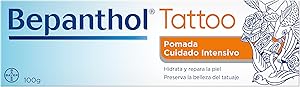BEPANTHOL Crema para Tatuajes con Pantenol - Hidrata - Repara la Piel Post