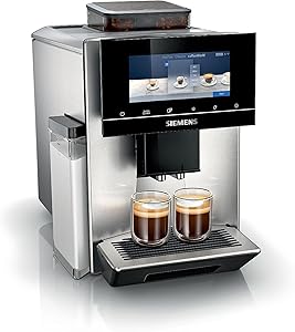 Siemens, cafetera superautomática, EQ900, Modo Barista, 2 molinillos cerámicos,