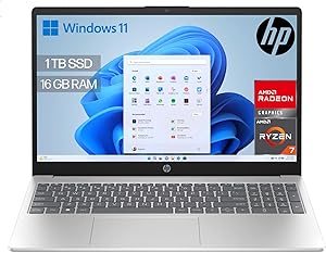 HP 15-fc0245ns - Ordenador portátil de 15.6" FHD Plata - Teclado QWERTY Español