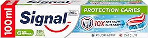 Signal Pasta de Dientes Protección Anticaries con flúor y calcio, 100 ml, El