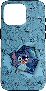 Disney Lilo & Stitch Tropical Breakout con ángel Carcasa para iPhone 16 Pro