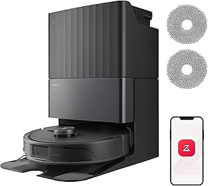roborock Qrevo Master Set Robot Aspirador 10000 Pa, Cepillo DuoRoller, FlexiArm