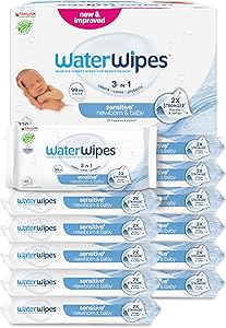 WaterWipes Sensitive+ Newborn & Baby Wipes, Toallitas Para Recién Nacidos y Bebés, 720 unidades (paquete de 12), 3 en 1 Limpia, Cuida, Protege, 99,9% Agua, Sin perfume: ¡Incrível Chollo de 31.16€! 1 WaterWipes Sensitive+ Newborn & Baby Wipes, Toallitas Para Recién Nacidos y Bebés, 720 unidades (paquete de 12), 3 en 1 Limpia, Cuida, Protege, 99,9% Agua, Sin perfume: ¡Incrível Chollo de 31.16€!