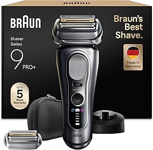 Afeitadora Eléctrica Braun Series 9 PRO+, Máquina De Afeitar Barba En Seco Y En Mojado Con Tecnología 5+1, 60 Min De Uso, 1 Cabezal Extra, Base De Carga, Estuche De Viaje, 9617PSI, Plata: ¡Chollo -42%! De 479.99€ a solo 279.99€ 1 Afeitadora Eléctrica Braun Series 9 PRO+, Máquina De Afeitar Barba En Seco Y En Mojado Con Tecnología 5+1, 60 Min De Uso, 1 Cabezal Extra, Base De Carga, Estuche De Viaje, 9617PSI, Plata: ¡Chollo -42%! De 479.99€ a solo 279.99€