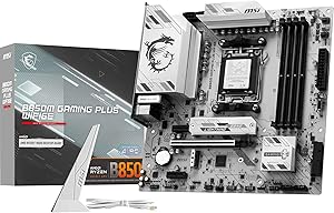 MSI Placa Base B850M Gaming Plus WIFI6E, mATX. Soporta procesadores AMD Ryzen