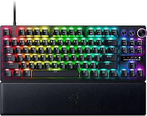 Razer Huntsman V3 Pro TKL - A Teclado óptico analógico para Esports - Snap Tap