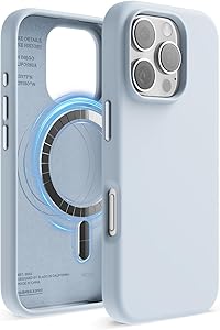 elago Product Image Funda Magnética de Silicona Líquida para iPhone 16 Pro –