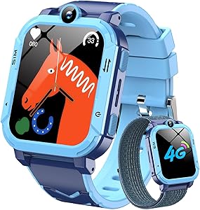 Blackview Reloj Inteligente Niño 4G, Videollamadas, Chat de Voz, 1.83”