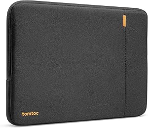 tomtoc 360° Funda para 2024 13,5 Pulgadas Microsoft Surface Laptop 6/5/4,