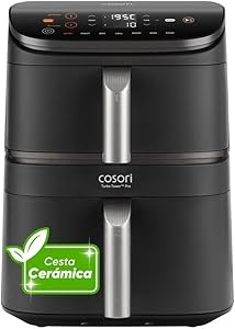 Cosori Air Fryer Turbo Tower Pro 10,8 Litros, Freidora de Aire con