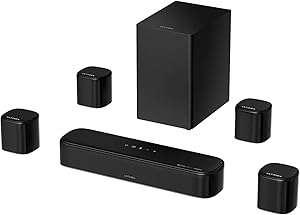 ULTIMEA Barra de Sonido 7.1CH para TV, Sistema de Sonido Dolby Atmos con 4 All Ofertas Outlet ULTIMEA Barra de Sonido 7.1CH para TV, Sistema de Sonido Dolby Atmos con 4