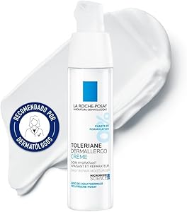 5 Razones para elegir el La Roche Posay - Tratamiento Hidratante Fluido, Reparador Calmante Intenso, Apto para Pieles con Tendencia Alérgica, Fórmula con Neurosensina y Agua Termal, Toleriane Dermallergo Fluido, 40 ml