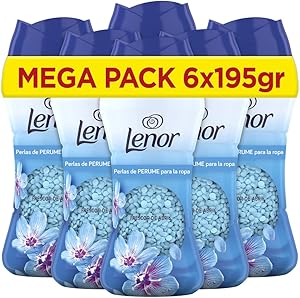 Lenor UNstoppables Perlas de Perfume para la Ropa,Soporte Frescor de Abril, Potenciador de Frescor 1 Lenor UNstoppables Perlas de Perfume para la Ropa,Soporte Frescor de Abril, Potenciador de Frescor