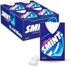 5 Razones para elegir Smint Tabs Menta, Caramelo Comprimido Sin Azúcar - 12 unidades de 8 gr. (Total 96 gr.) 1 5 Razones para elegir Smint Tabs Menta, Caramelo Comprimido Sin Azúcar - 12 unidades de 8 gr. (Total 96 gr.)