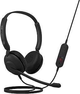 Jabra New Evolve 10: Auricular con Cable y Micrófono con Cancelación de Ruido 1 Jabra New Evolve 10: Auricular con Cable y Micrófono con Cancelación de Ruido