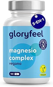 Magnesio Complex 400mg - 5 Formas: Citrato, Bisglicinato, Malato, Óxido y Ascorbato de magnesiode - Para soporte músculos, fatiga y sistema nervioso* - Probado en laboratorio 5 Magnesio Complex 400mg - 5 Formas: Citrato, Bisglicinato, Malato, Óxido y Ascorbato de magnesiode - Para soporte músculos, fatiga y sistema nervioso* - Probado en laboratorio