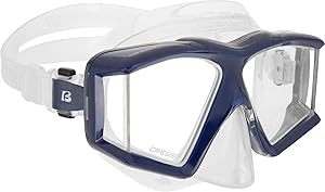 CRESSI Horizon - Mask Equiped with 4 Separate Tempered Glasses or Combo Set Mask + Snorkel Scilla Top Dry Sistem, Diving and Snorkeling with Uninterrupted Panoramic Vision 1 CRESSI Horizon - Mask Equiped with 4 Separate Tempered Glasses or Combo Set Mask + Snorkel Scilla Top Dry Sistem, Diving and Snorkeling with Uninterrupted Panoramic Vision