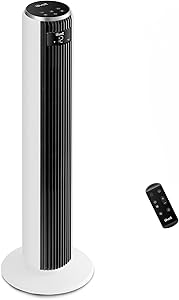 🌟 5 Razones para elegir el LEVOIT 20dB Ventilador de Torre con Mando a Distancia, 7.9m/s con Motor DC, 26W Ventilador Silencioso con Modo Reposo, 4 Modos y 12 Velocidades, Temporizador 12H, Pantalla LED, Oscilación 90°, Blanco 4 🌟 5 Razones para elegir el LEVOIT 20dB Ventilador de Torre con Mando a Distancia, 7.9m/s con Motor DC, 26W Ventilador Silencioso con Modo Reposo, 4 Modos y 12 Velocidades, Temporizador 12H, Pantalla LED, Oscilación 90°, Blanco