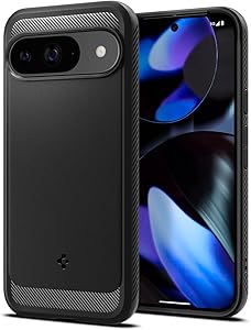 Funda Rugged Armor para Google Pixel 9/9 Pro - Negro Mate 1 Funda Rugged Armor para Google Pixel 9/9 Pro - Negro Mate