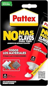 Pattex No Más Clavos Para Todo HighTack, adhesivo de montaje resistente a All Ofertas Outlet Pattex No Más Clavos Para Todo HighTack, adhesivo de montaje resistente a