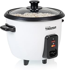 Tristar Olla Arrocera 0,6 L, Recipiente Interior Antiadherente, Función
