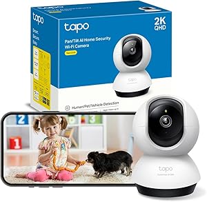 Tapo C220 - IA Cámara Vigilancia 360°, 2K 4MP QHD, Inteligente de IA, Visión Nocturna, Audio Bidireccional, Detección Movimiento, Admite Tarjeta SD 512G, Control Remoto, Fácil configuración 4 Tapo C220 - IA Cámara Vigilancia 360°, 2K 4MP QHD, Inteligente de IA, Visión Nocturna, Audio Bidireccional, Detección Movimiento, Admite Tarjeta SD 512G, Control Remoto, Fácil configuración