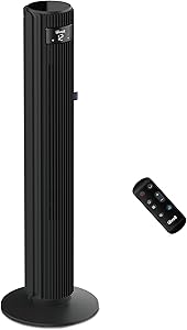 LEVOIT Ventilador de Torre, Inteligente con WiFi Alexa, 7.9m/s con Motor DC,