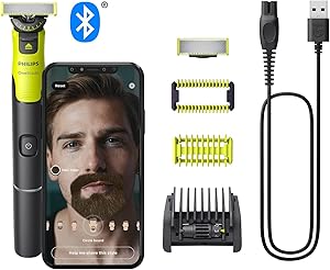 5 Razones para elegir la Philips OneBlade 360 con Bluetooth, Recortadora para Barba y Cuerpo, Afeitadora Eléctrica Hombre, Depilación masculina, 2 Cuchillas, 5 Longitudes, 60 minutos de uso con 1 hora de carga, QP4631/30 1 5 Razones para elegir la Philips OneBlade 360 con Bluetooth, Recortadora para Barba y Cuerpo, Afeitadora Eléctrica Hombre, Depilación masculina, 2 Cuchillas, 5 Longitudes, 60 minutos de uso con 1 hora de carga, QP4631/30