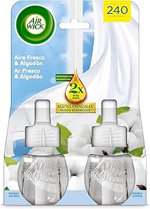 Air Wick Eléctrico - Recambio de Ambientador Automático Eléctrico, Esencia con