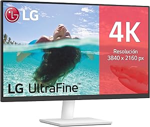 LG 27US500-W - Monitor 4K UltraHD 27", Panel IPS 3840x2160, HDR10, Super