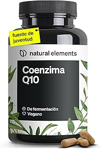 Coenzima Q10 200mg - 120 cápsulas veganas para 4 meses - CoQ10 procedente de