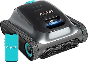 AIPER Scuba S1 2026 Upgrade Robot Piscina Limpiafondos y Paredes, Aspirador Piscinas Fondos con Batería Mejorada 240 min, Navegación Smart de Alta Precisión, Filtración Ultrafina + App y OTA 1 AIPER Scuba S1 2026 Upgrade Robot Piscina Limpiafondos y Paredes, Aspirador Piscinas Fondos con Batería Mejorada 240 min, Navegación Smart de Alta Precisión, Filtración Ultrafina + App y OTA