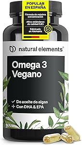 Omega 3-1444mg de Aceite de Algas (DHA + EPA 675mg) - 90 cápsulas blandas clínicamente probadas 4 Omega 3-1444mg de Aceite de Algas (DHA + EPA 675mg) - 90 cápsulas blandas clínicamente probadas