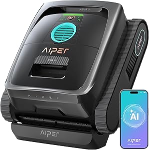 AIPER (Nuovo 2026) Scuba V3 Robot Limpiafondos Piscina Fondo y Paredes con Visión por IA, Limpiafondos Ligero con App, Succión Potente, Filtro de 3 μm, para Piscinas de hasta 200 m² 1 AIPER (Nuovo 2026) Scuba V3 Robot Limpiafondos Piscina Fondo y Paredes con Visión por IA, Limpiafondos Ligero con App, Succión Potente, Filtro de 3 μm, para Piscinas de hasta 200 m²