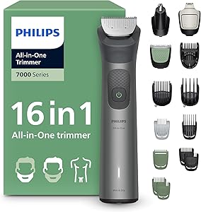 Afeitadora y cortapelos Philips Recortadora todo en uno de 16 en 1 Serie 7000