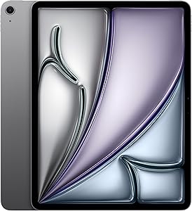 Apple iPad Air de 13 Pulgadas con Chip M3 diseñado para Apple Intelligence, Pantalla Liquid Retina, 128 GB, cámara Frontal/Trasera de 12 Mpx, Wi-Fi 6E, Touch ID — Gris Espacial 1 Apple iPad Air de 13 Pulgadas con Chip M3 diseñado para Apple Intelligence, Pantalla Liquid Retina, 128 GB, cámara Frontal/Trasera de 12 Mpx, Wi-Fi 6E, Touch ID — Gris Espacial