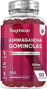Ashwagandha Gominolas 1200mg | ¡Oferta 15.29€!
