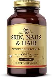 Solgar Skin, Nails y Hair Formula: Suplemento Alimenticio para Crecimiento y Cuidado de Pelo, Piel y Uñas 1 Solgar Skin, Nails y Hair Formula: Suplemento Alimenticio para Crecimiento y Cuidado de Pelo, Piel y Uñas