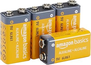 5 Razones para elegir Amazon Basics - Paquete de 4 pilas alcalinas de 9 V 1 5 Razones para elegir Amazon Basics - Paquete de 4 pilas alcalinas de 9 V