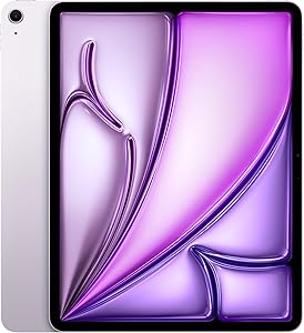 Apple iPad Air de 13 Pulgadas con Chip M3 diseñado para Apple Intelligence, Pantalla Liquid Retina, 128 GB, cámara Frontal/Trasera de 12 Mpx, Wi-Fi 6E, Touch ID — Púrpura 4 Apple iPad Air de 13 Pulgadas con Chip M3 diseñado para Apple Intelligence, Pantalla Liquid Retina, 128 GB, cámara Frontal/Trasera de 12 Mpx, Wi-Fi 6E, Touch ID — Púrpura