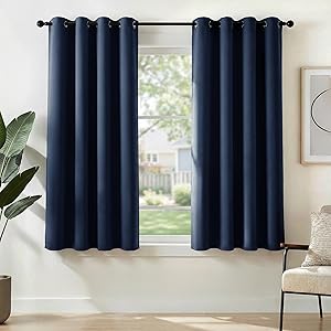 Deconovo Cortinas Térmicas Aislantes Frío y Calor Opacas Blackout – Cortinas