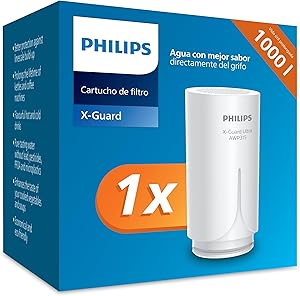 💧 Philips Water Cartucho de filtro Ontap AWP305/10, MICROFILTRACIÓN, Paquete de 1, capacidad de filtración de 1000 L, filtra SEDIMENTOS, CLORO y otras sustancias que alteran el sabor 1 💧 Philips Water Cartucho de filtro Ontap AWP305/10, MICROFILTRACIÓN, Paquete de 1, capacidad de filtración de 1000 L, filtra SEDIMENTOS, CLORO y otras sustancias que alteran el sabor