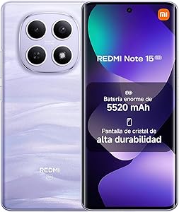 XIAOMI REDMI Note 15 5G - Smartphone de 8+256GB, Pantalla AMOLED FHD+ de 6,77" 1 XIAOMI REDMI Note 15 5G - Smartphone de 8+256GB, Pantalla AMOLED FHD+ de 6,77"