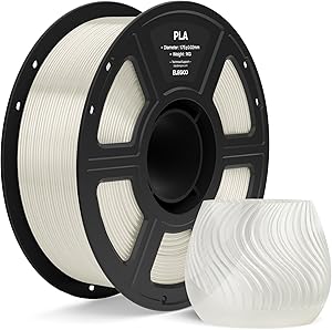 Filamento PLA 1.75 1KG Traslúcido para Impresora 3D