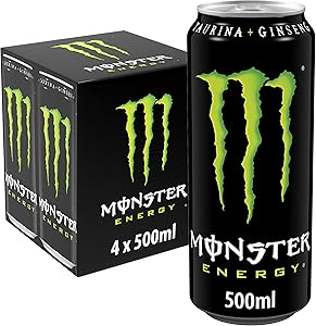 5 Razones para elegir Monster Energy Original, Bebida Energética - Pack de 4 Latas 500 ml 4 5 Razones para elegir Monster Energy Original, Bebida Energética - Pack de 4 Latas 500 ml