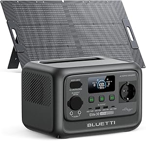 Generador Solar BLUETTI Elite 30 V2: La Solución Definitiva para Emergencias y Camping