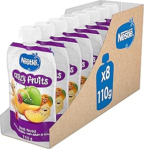 NESTLÉ Pure Crazy Fruits 110g - Pack de 8